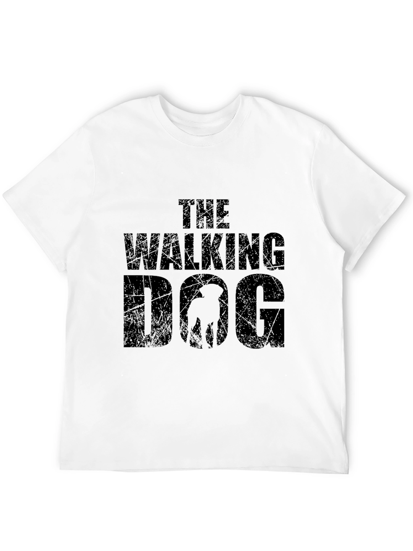 The Walking Dog T-Shirt - Black Graphic Tee