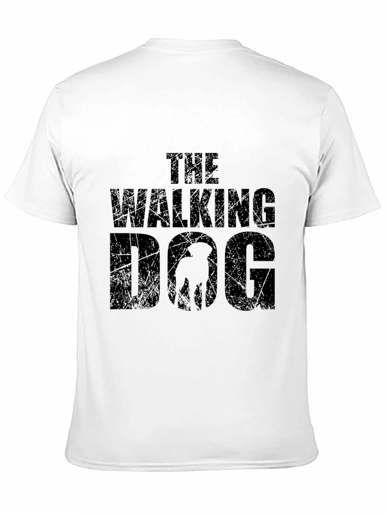 The Walking Dog T-Shirt - Black Graphic Tee
