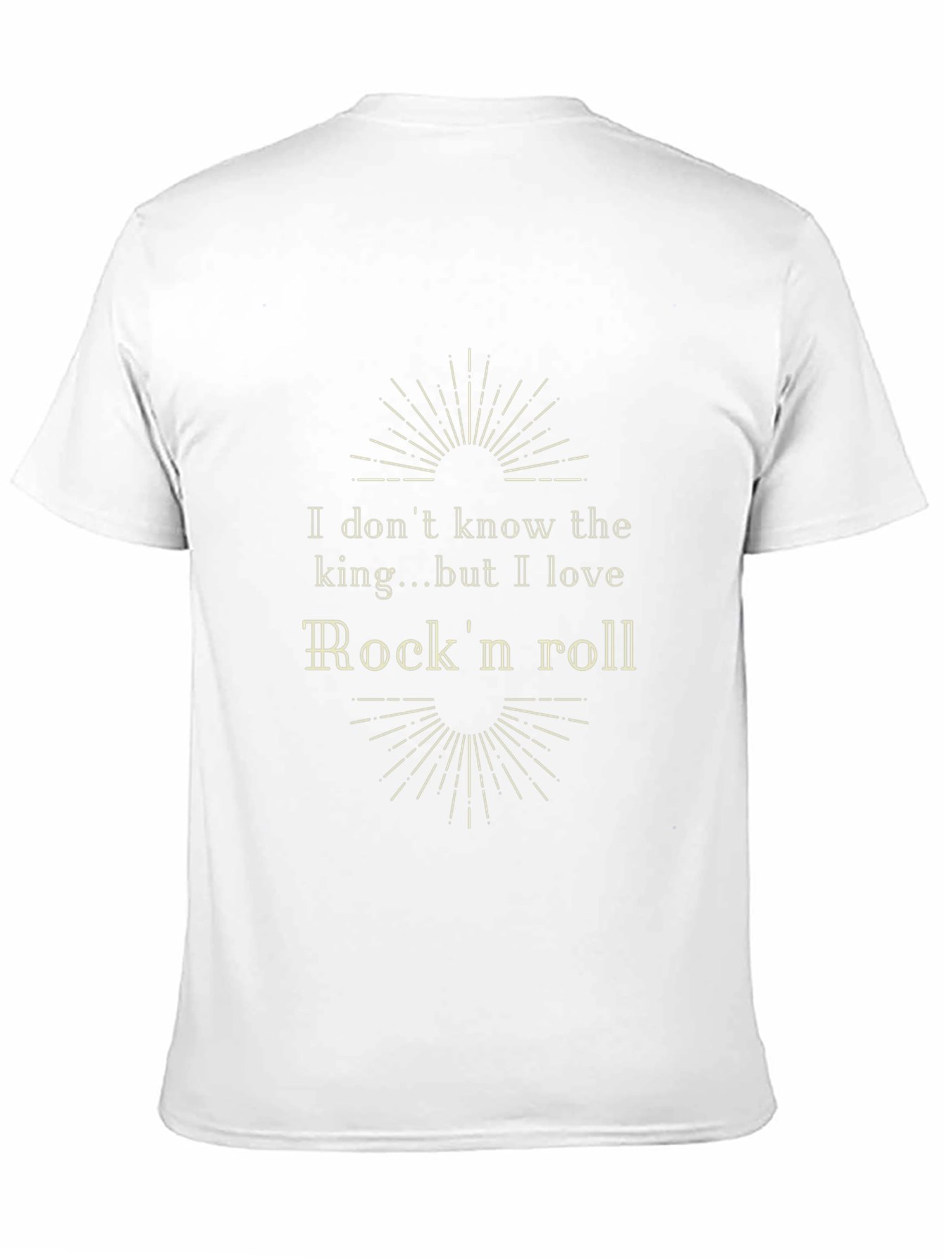 Rock n Roll Tee - Classic Graphic Design