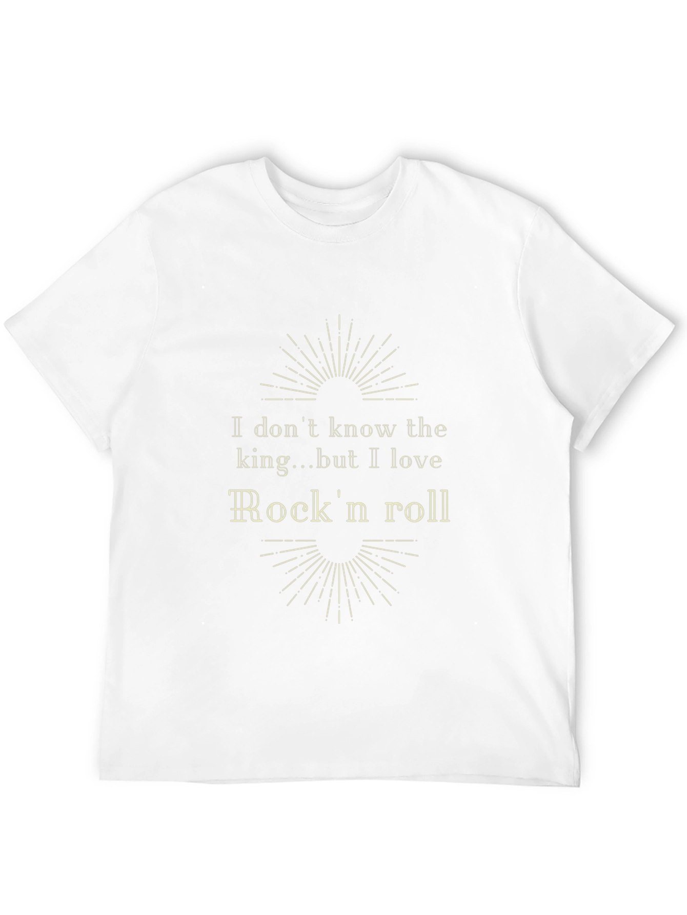 Rock n Roll Tee - Classic Graphic Design