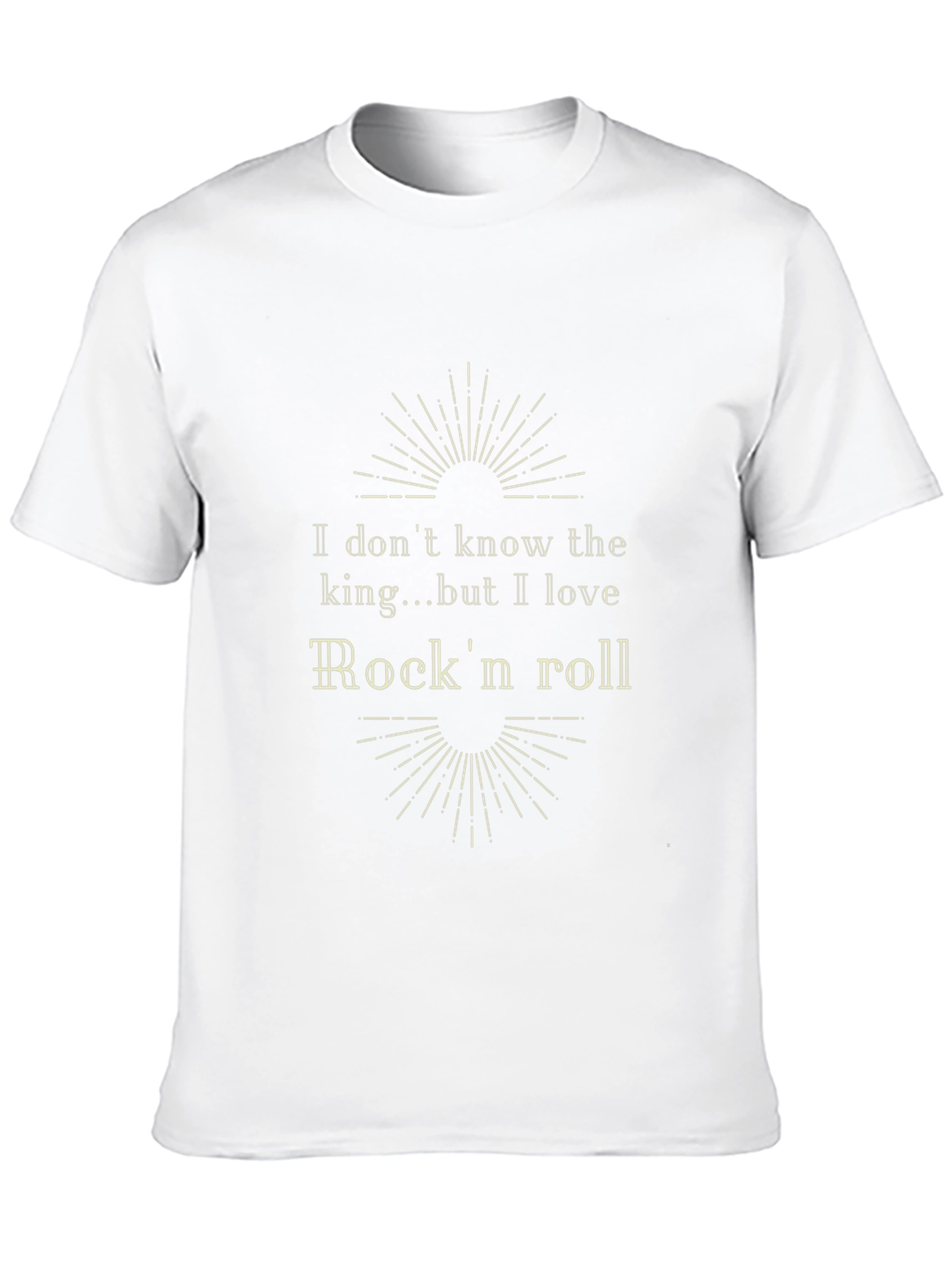 Rock n Roll Tee - Classic Graphic Design