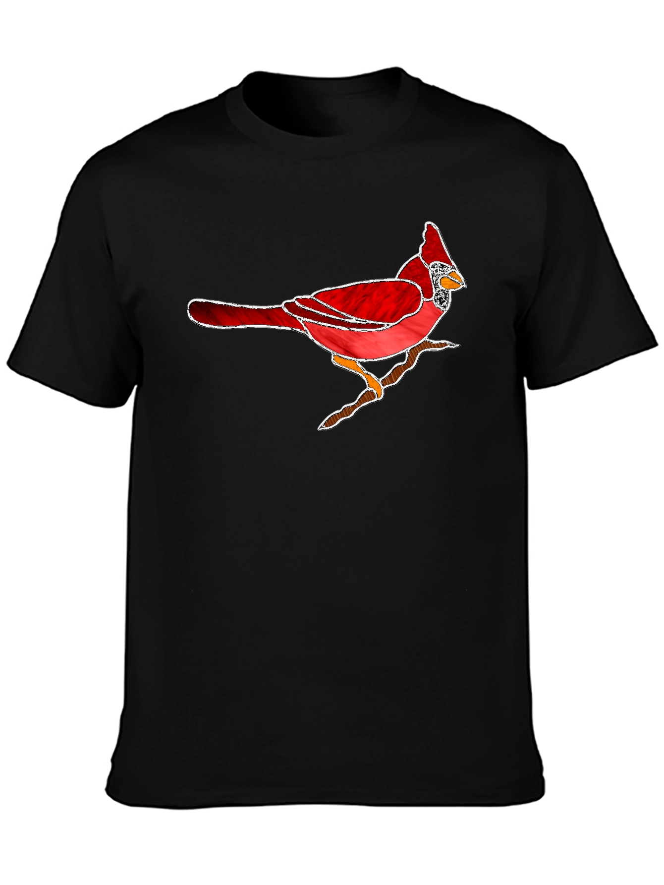 Cardinal Bird T-Shirt - Nature Inspired Graphic Tee