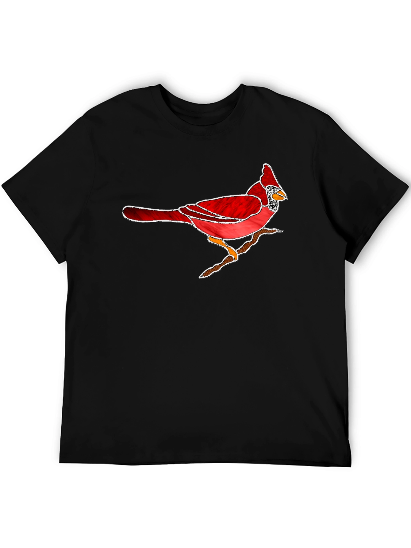Cardinal Bird T-Shirt - Nature Inspired Graphic Tee