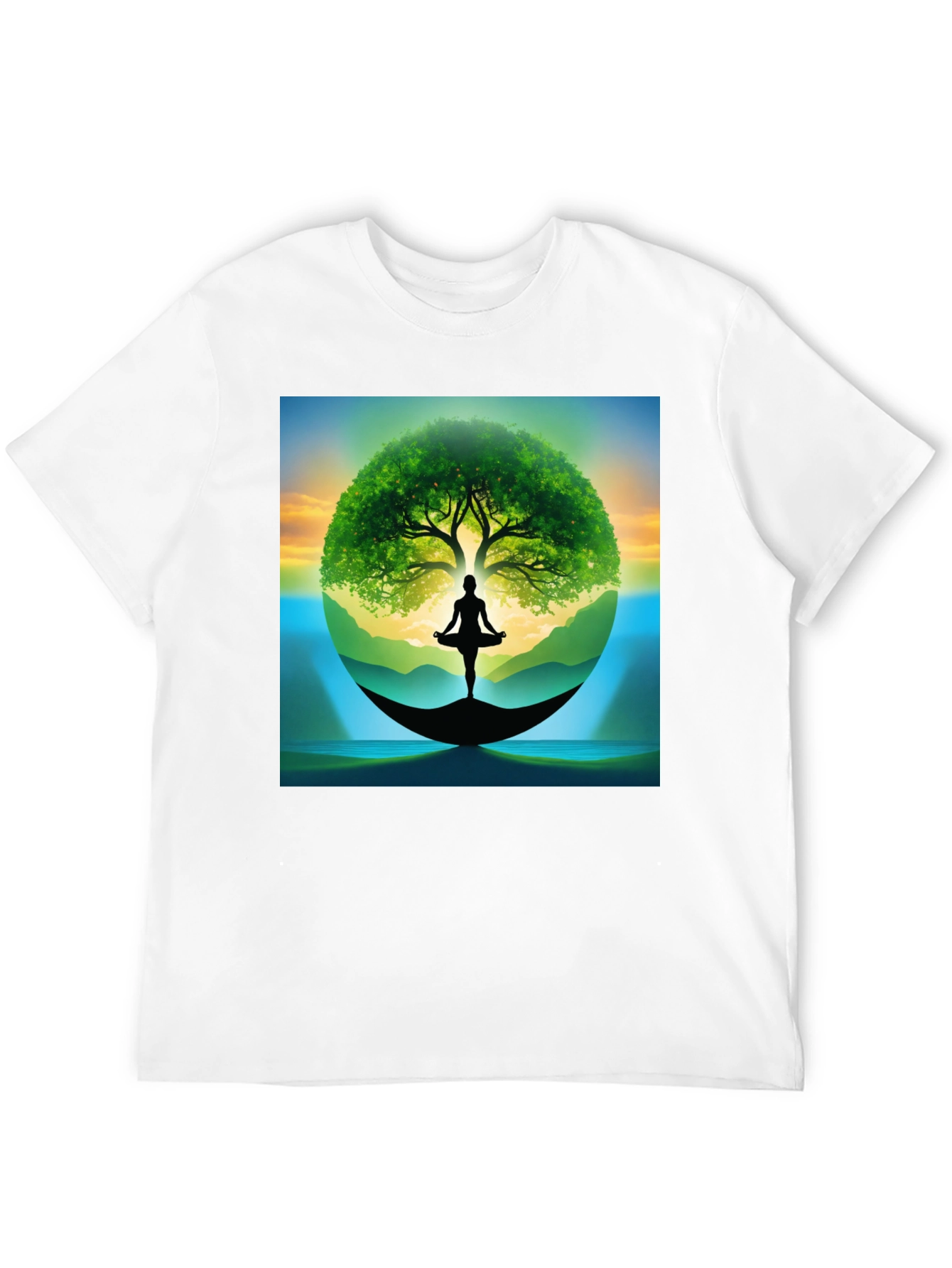 Zen Tree of Life Yoga T-Shirt