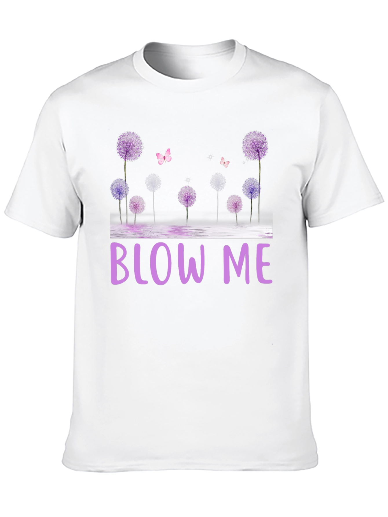 Floral Blow Me T-Shirt