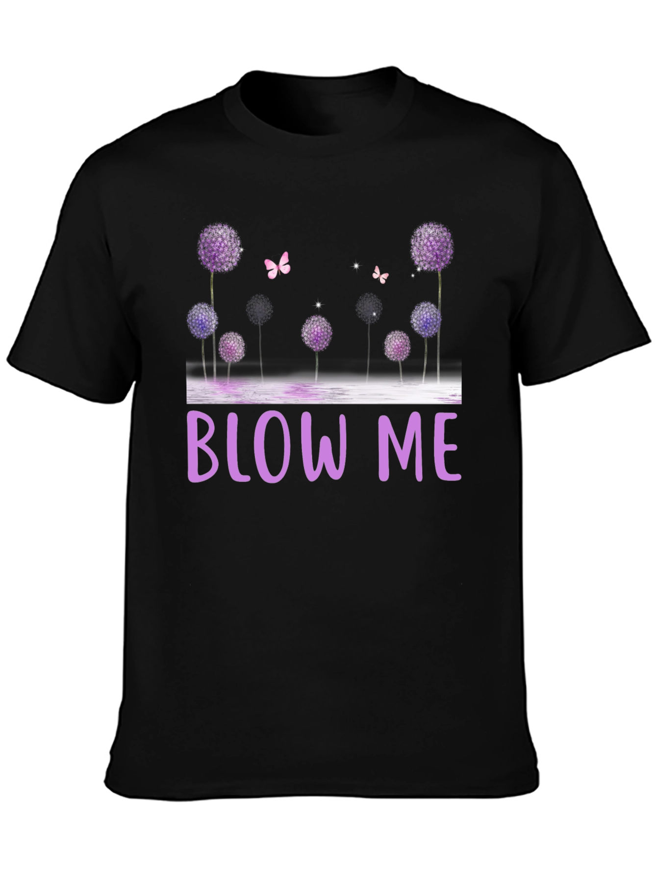 Floral Blow Me T-Shirt