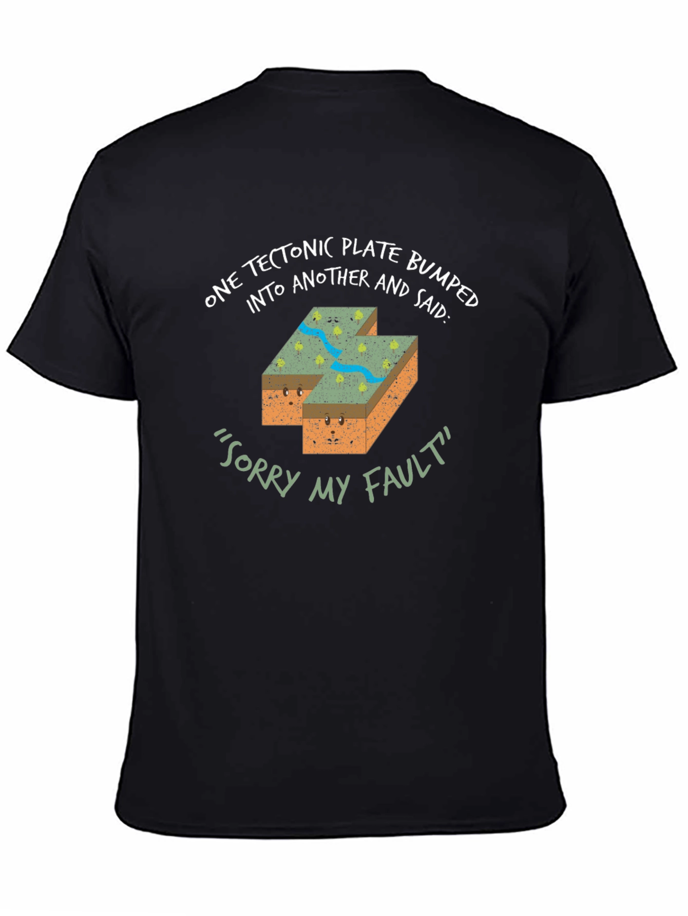 Tectonic Plate Pun T-Shirt