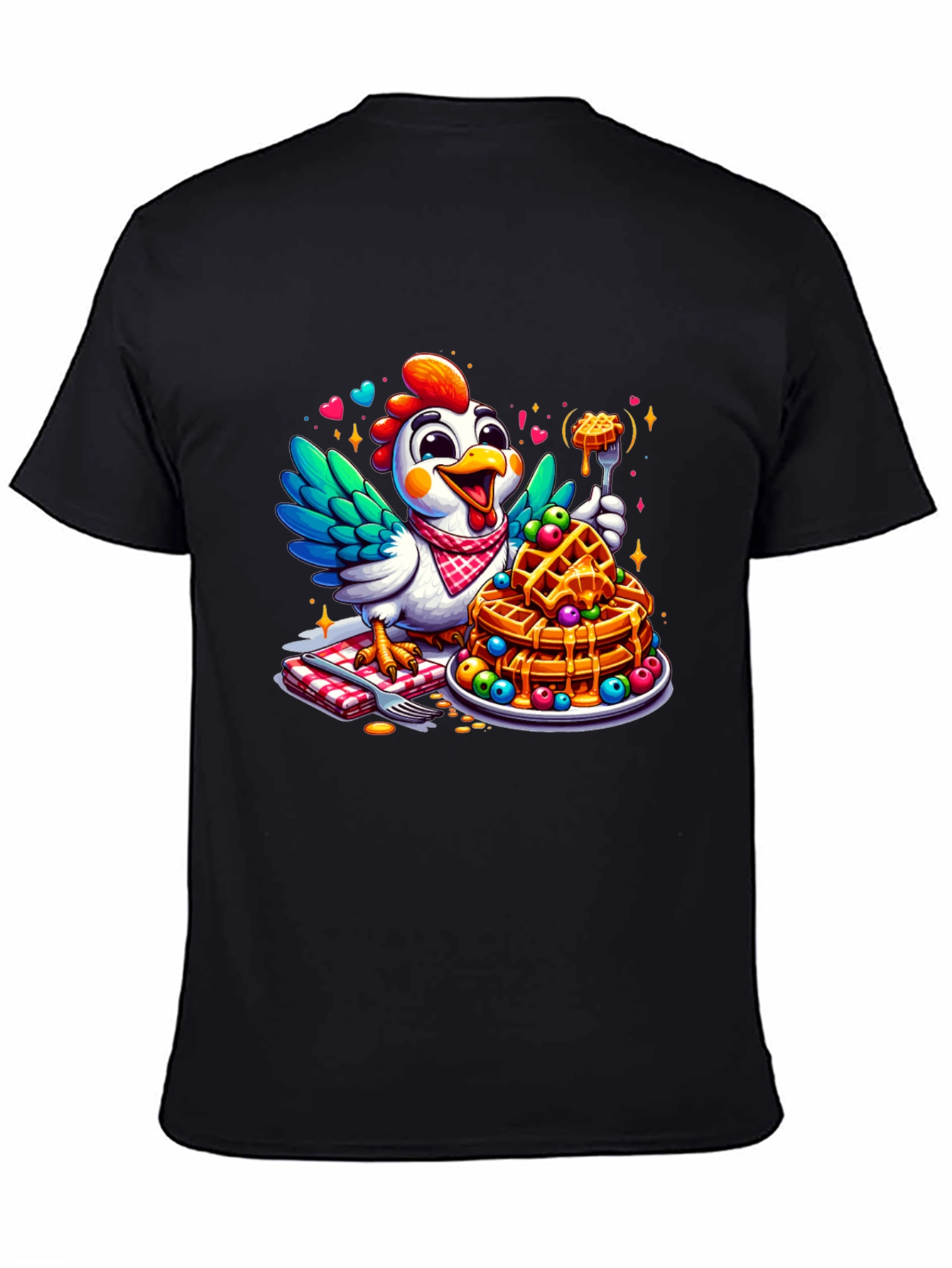 Chicken Waffles Graphic Tee
