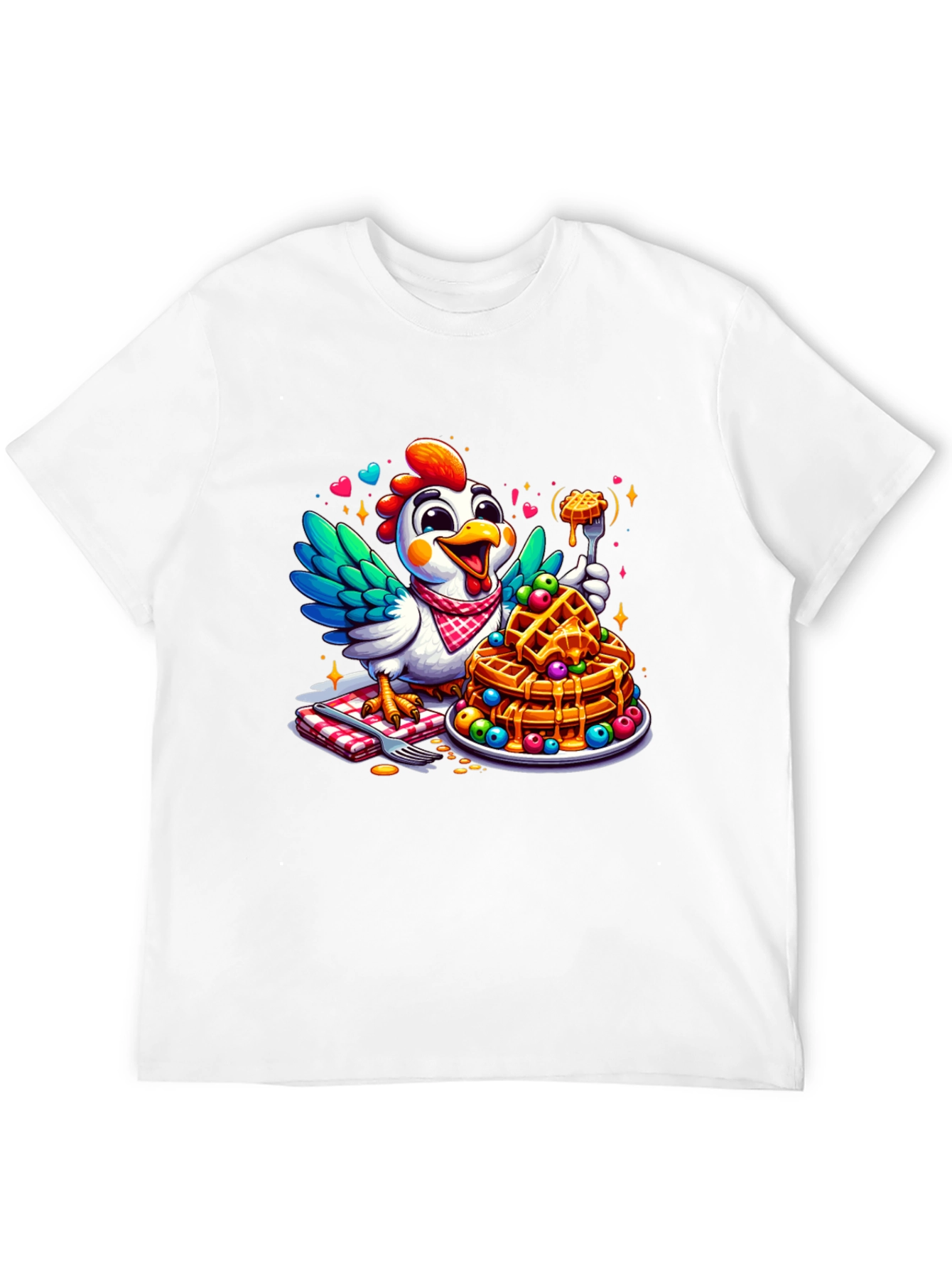 Chicken Waffles Graphic Tee