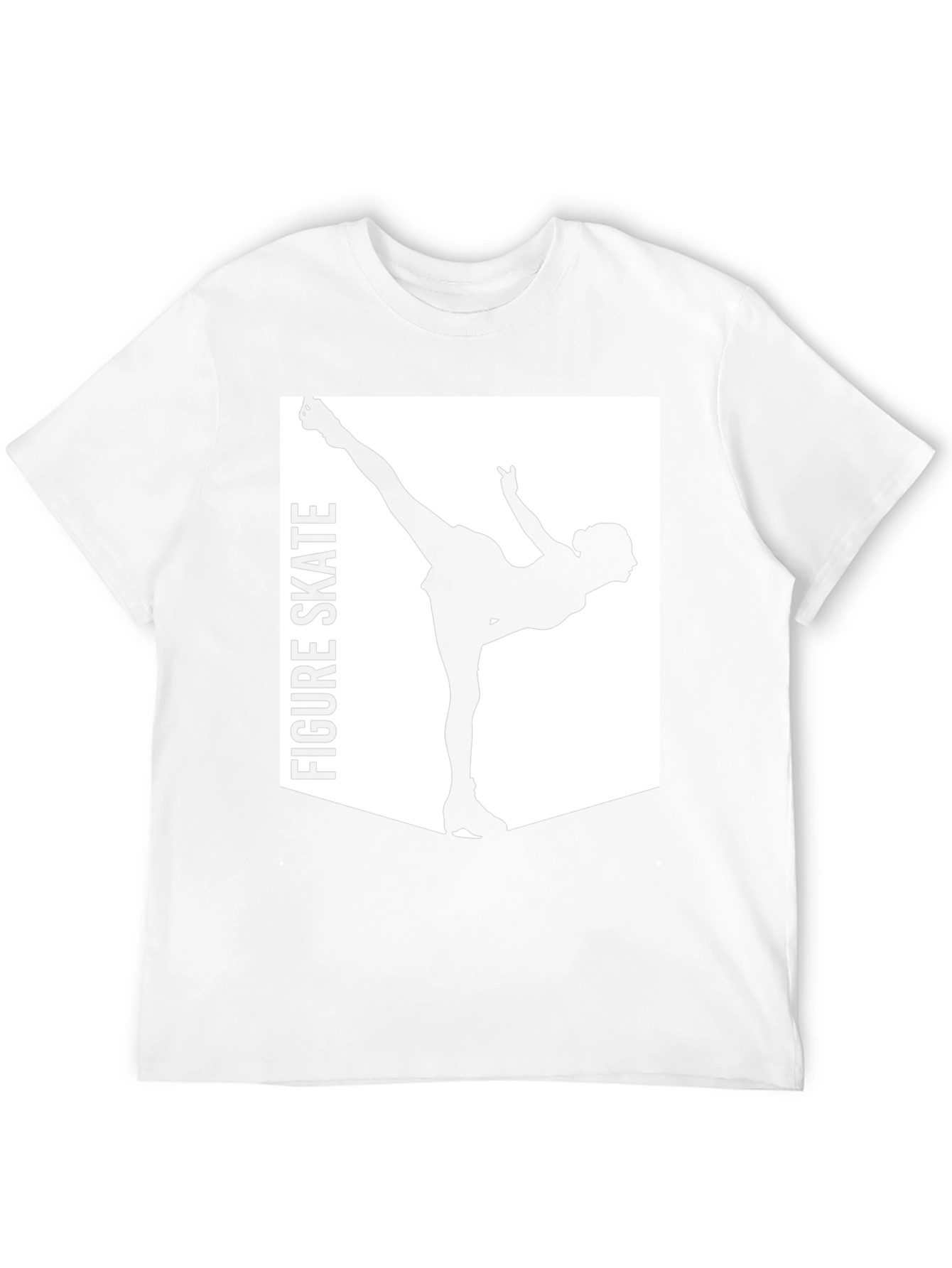 Figure Skate Graphic Tee - Black T-Shirt