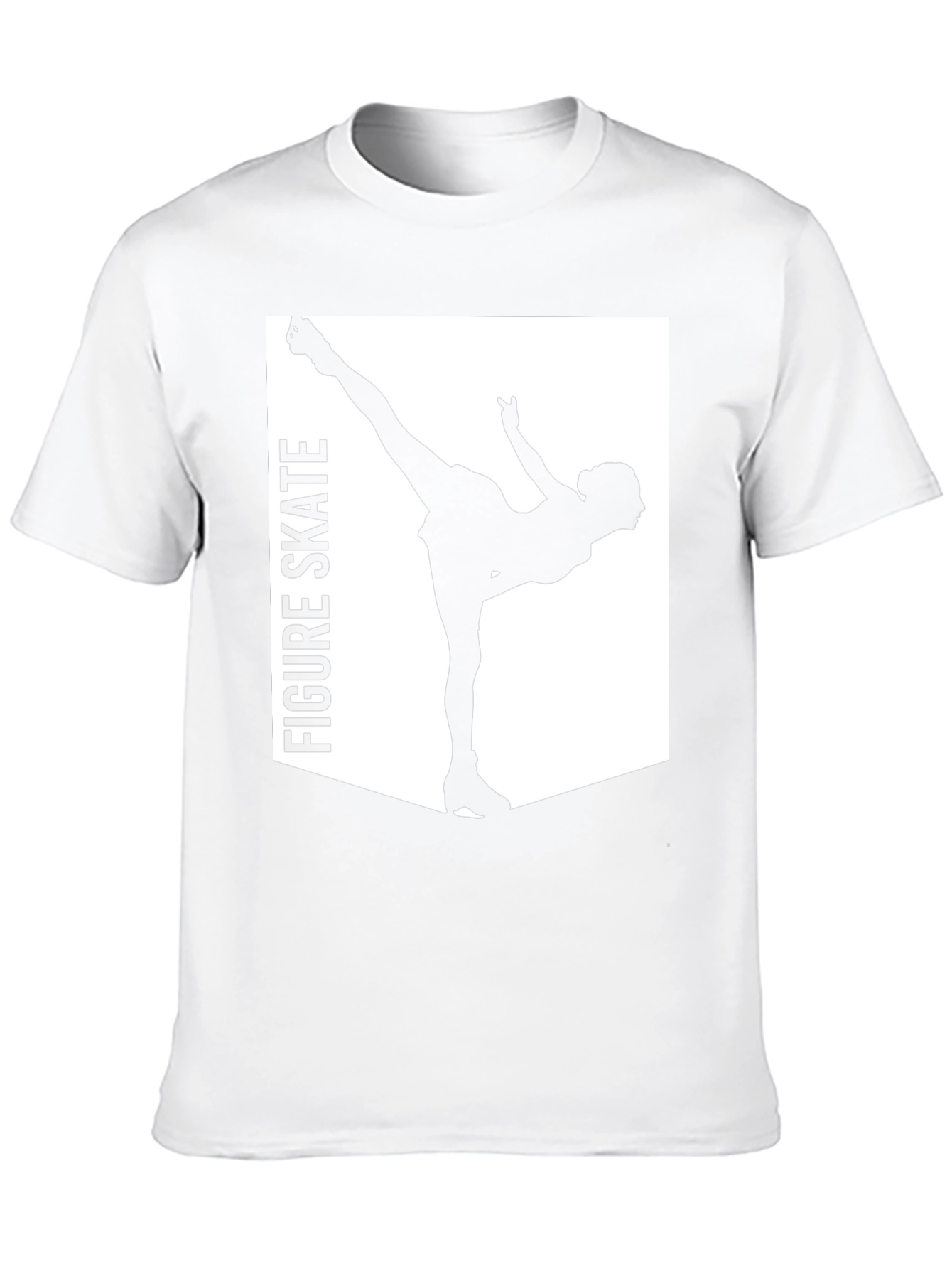Figure Skate Graphic Tee - Black T-Shirt