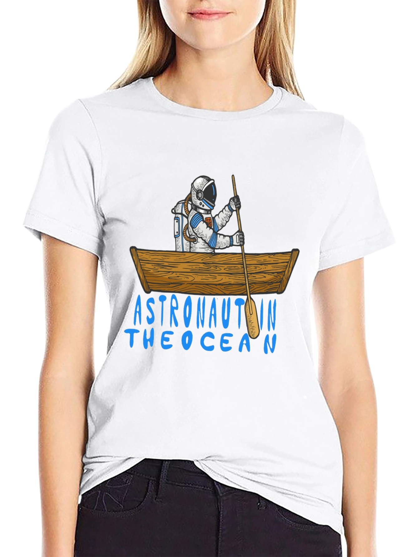 Astronaut In The Ocean Graphic T-Shirt
