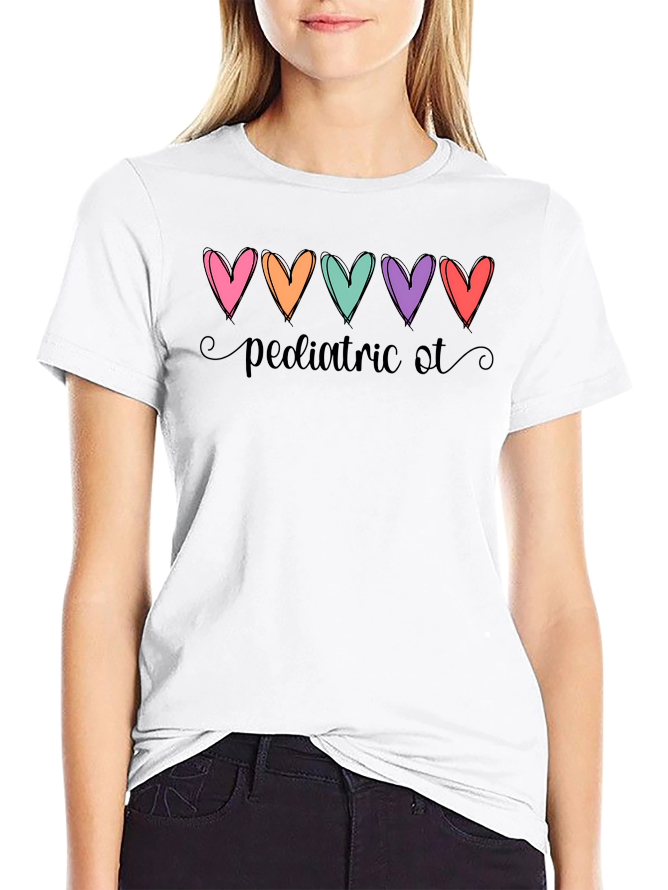 Pediatric OT Heart T-Shirt - Occupational Therapy