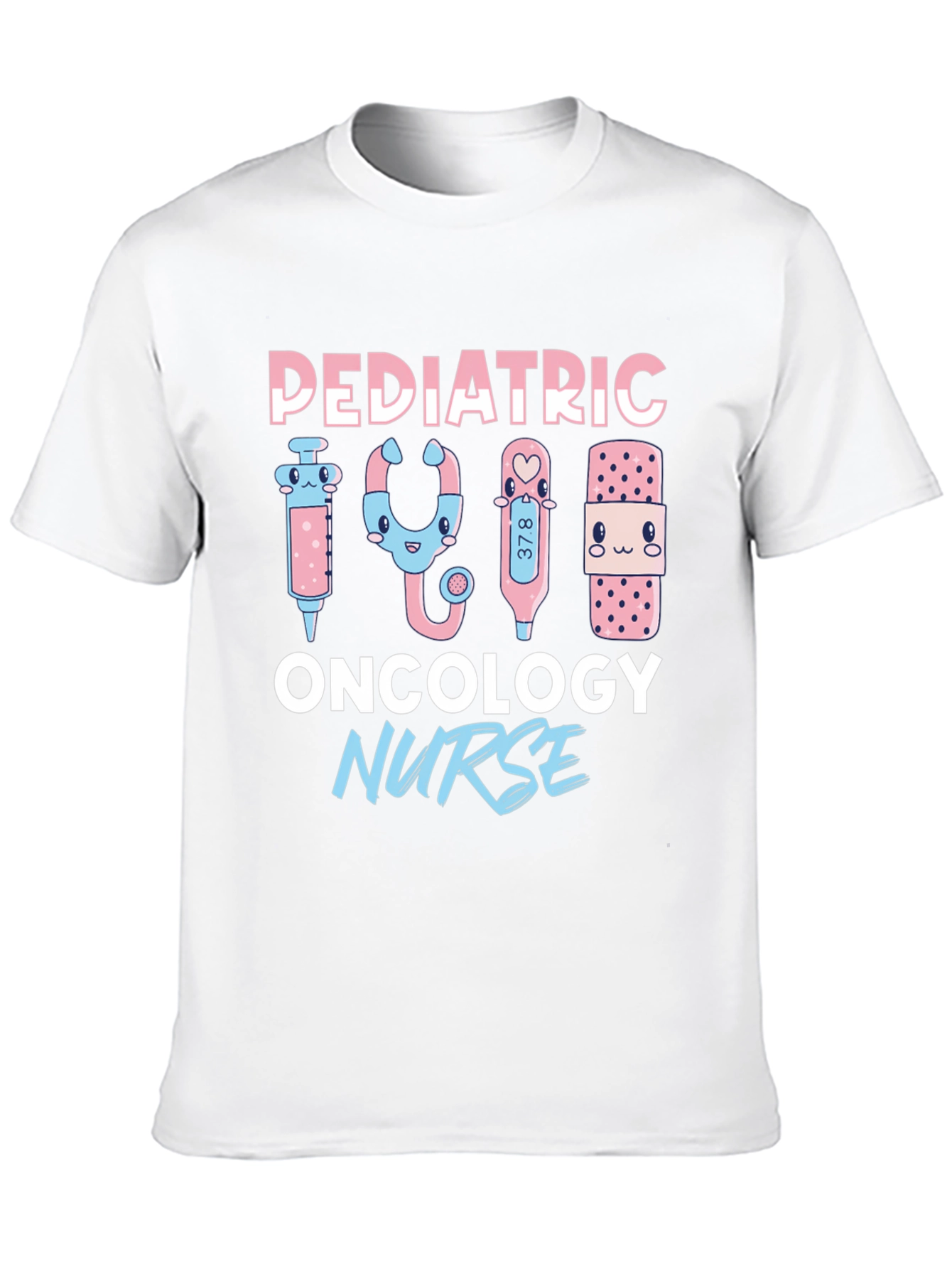 Pediatric Oncology Nurse T-Shirt - Cute Medical Design