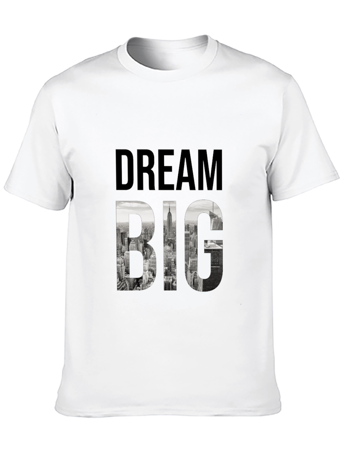 Dream Big Graphic Tee - Black