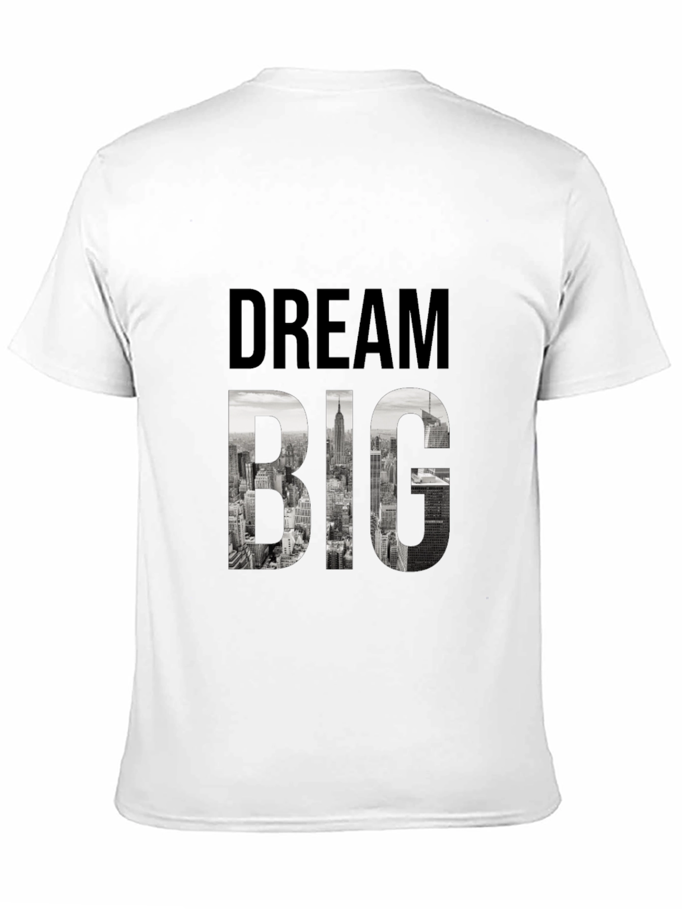 Dream Big Graphic Tee - Black