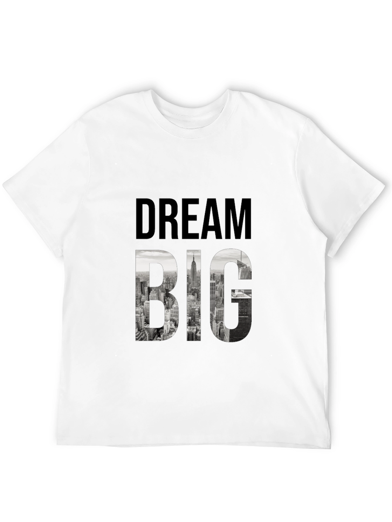 Dream Big Graphic Tee - Black