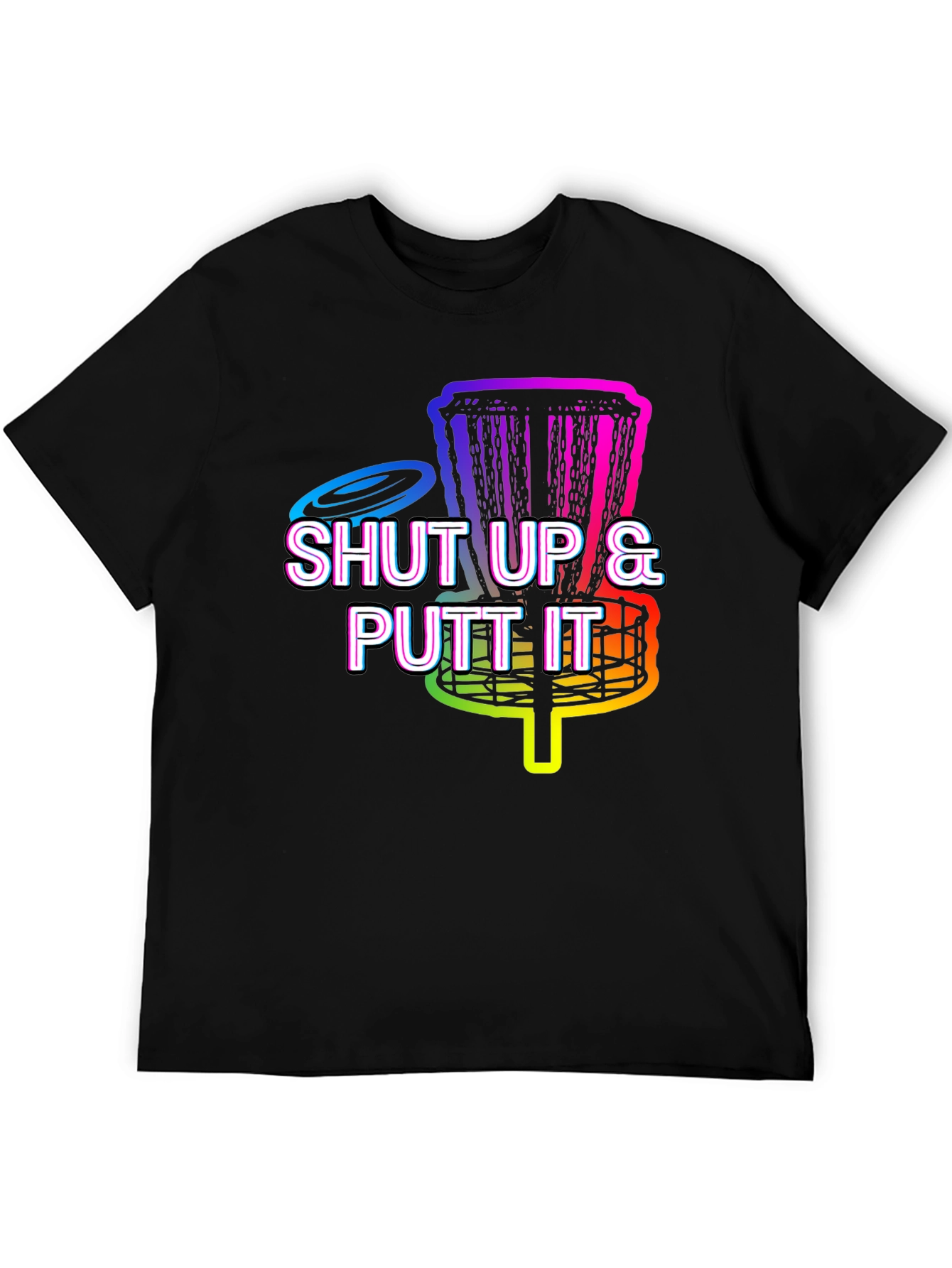 Shut Up & Putt It Black T-Shirt