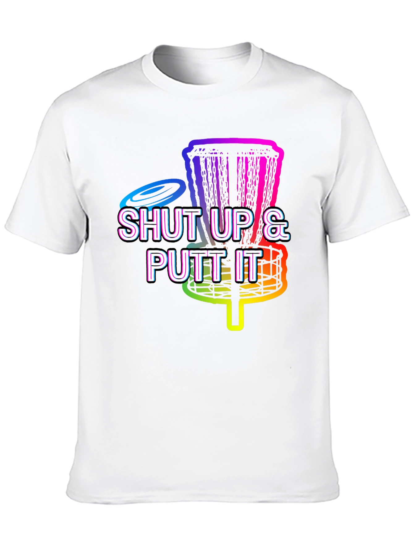 Shut Up & Putt It Black T-Shirt
