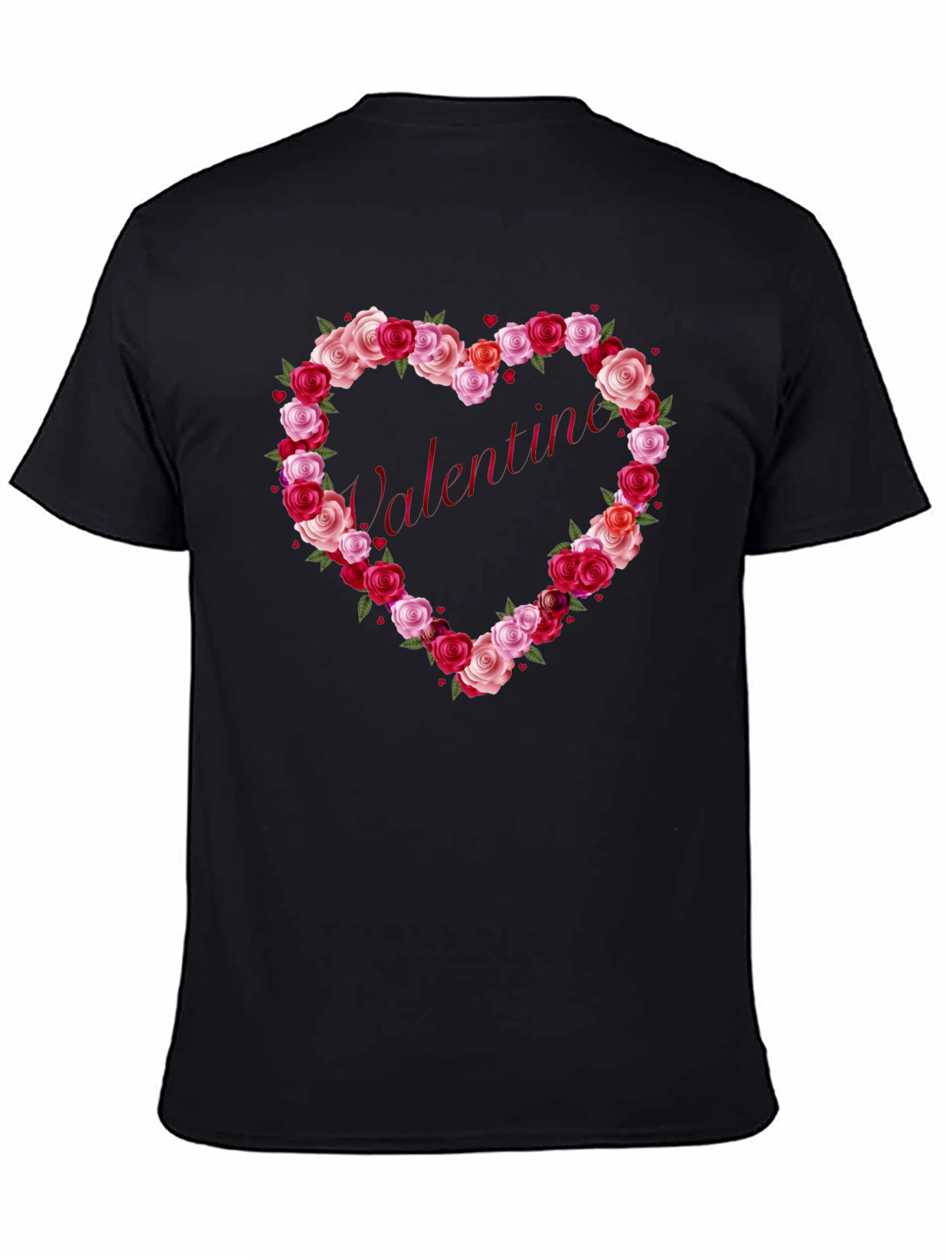 Valentines Day Rose Heart T-Shirt