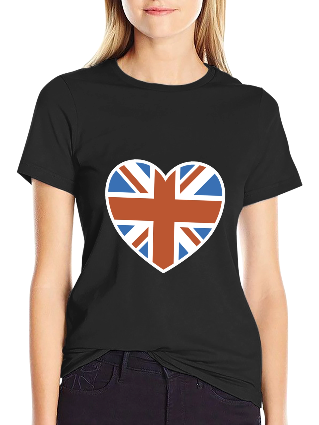 Union Jack Heart T-Shirt - British Pride Apparel