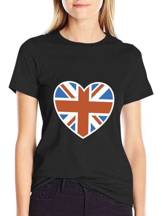 Union Jack Heart T-Shirt - British Pride Apparel