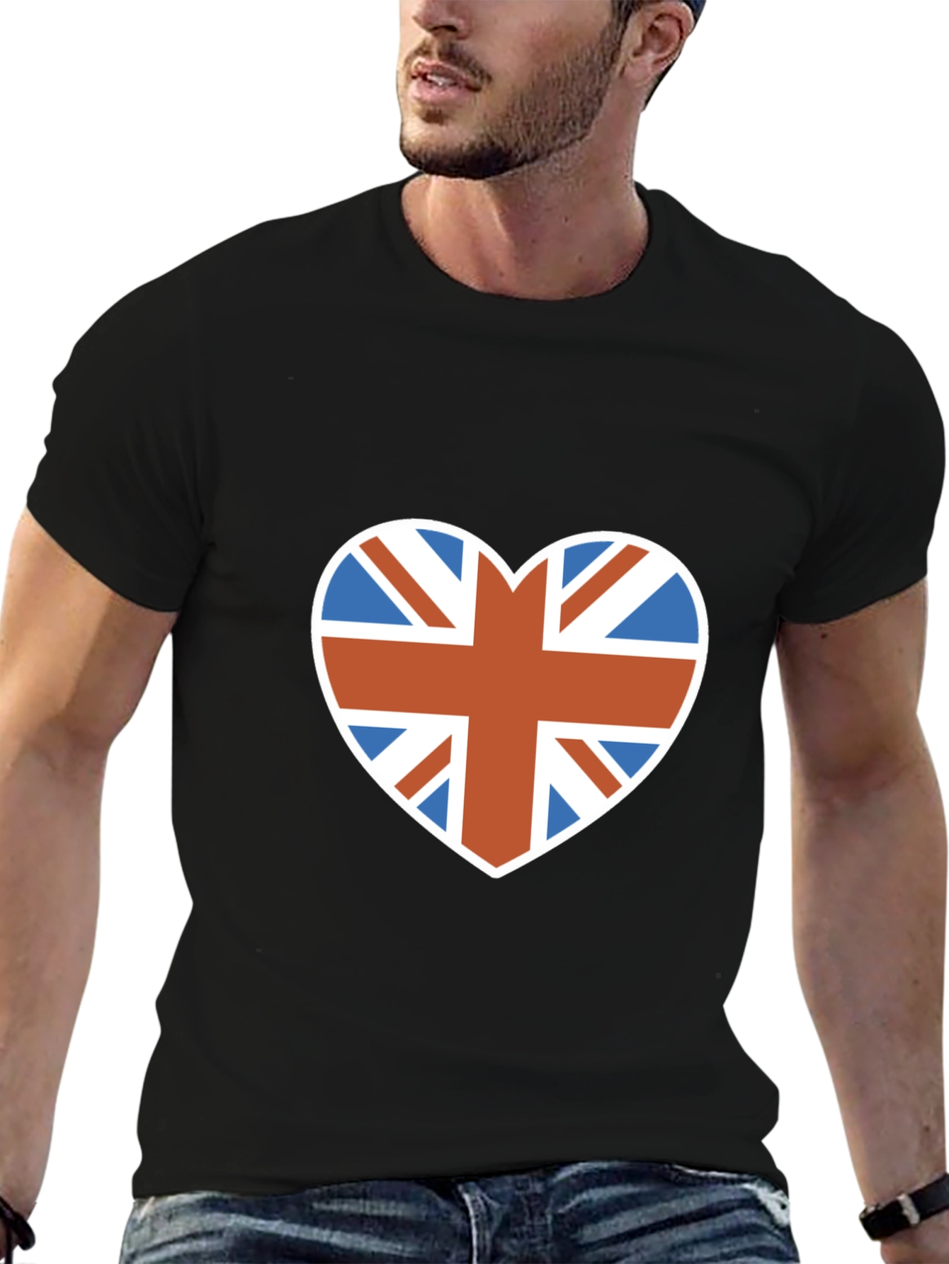 Union Jack Heart T-Shirt - British Pride Apparel