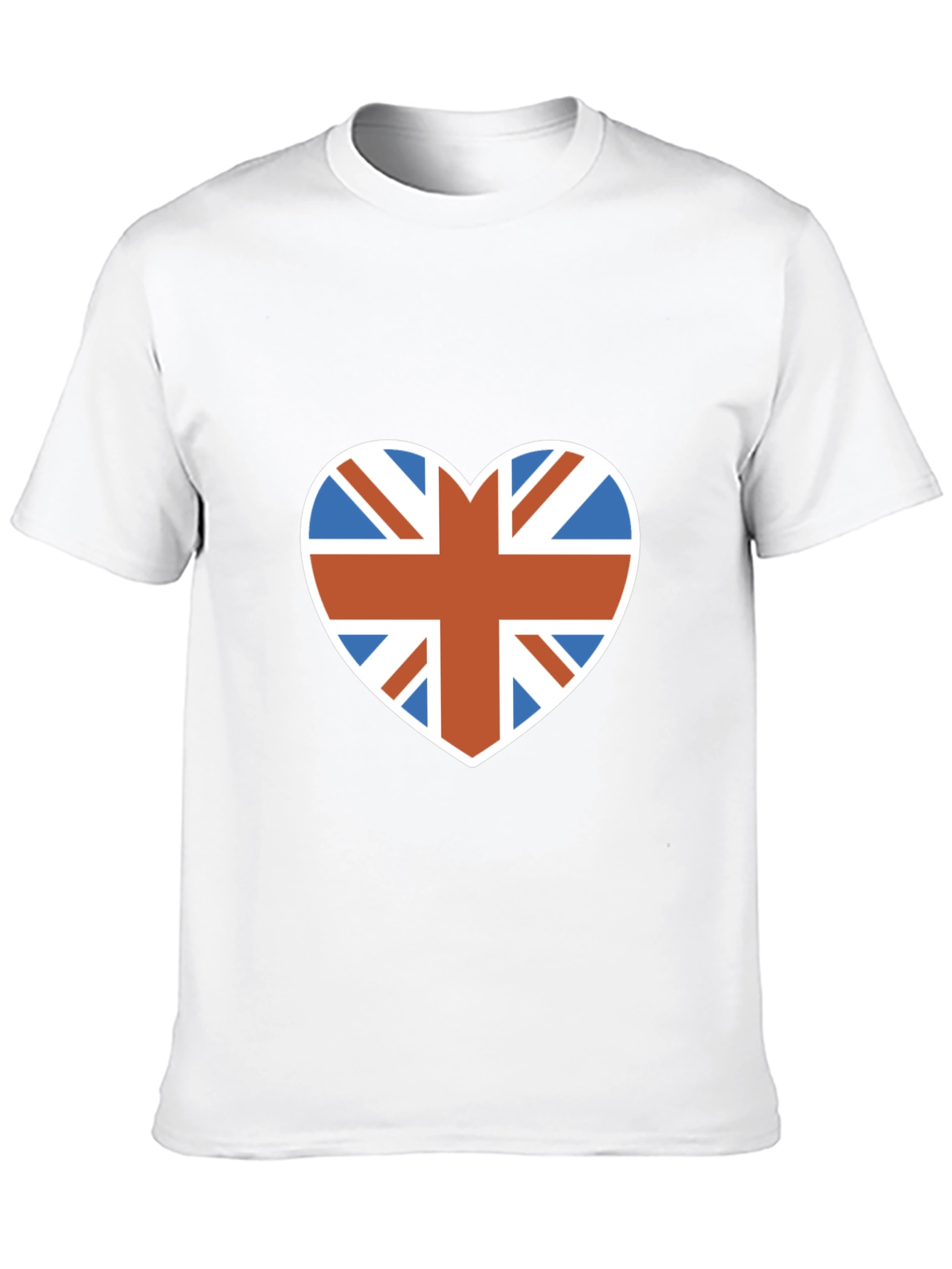 Union Jack Heart T-Shirt - British Pride Apparel