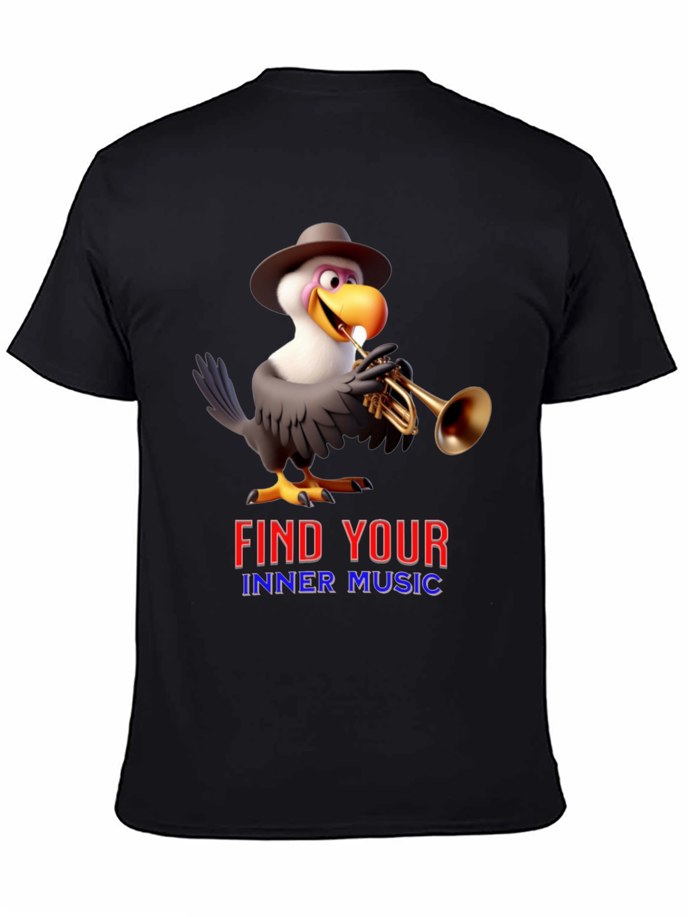 Find Your Inner Music Black T-Shirt
