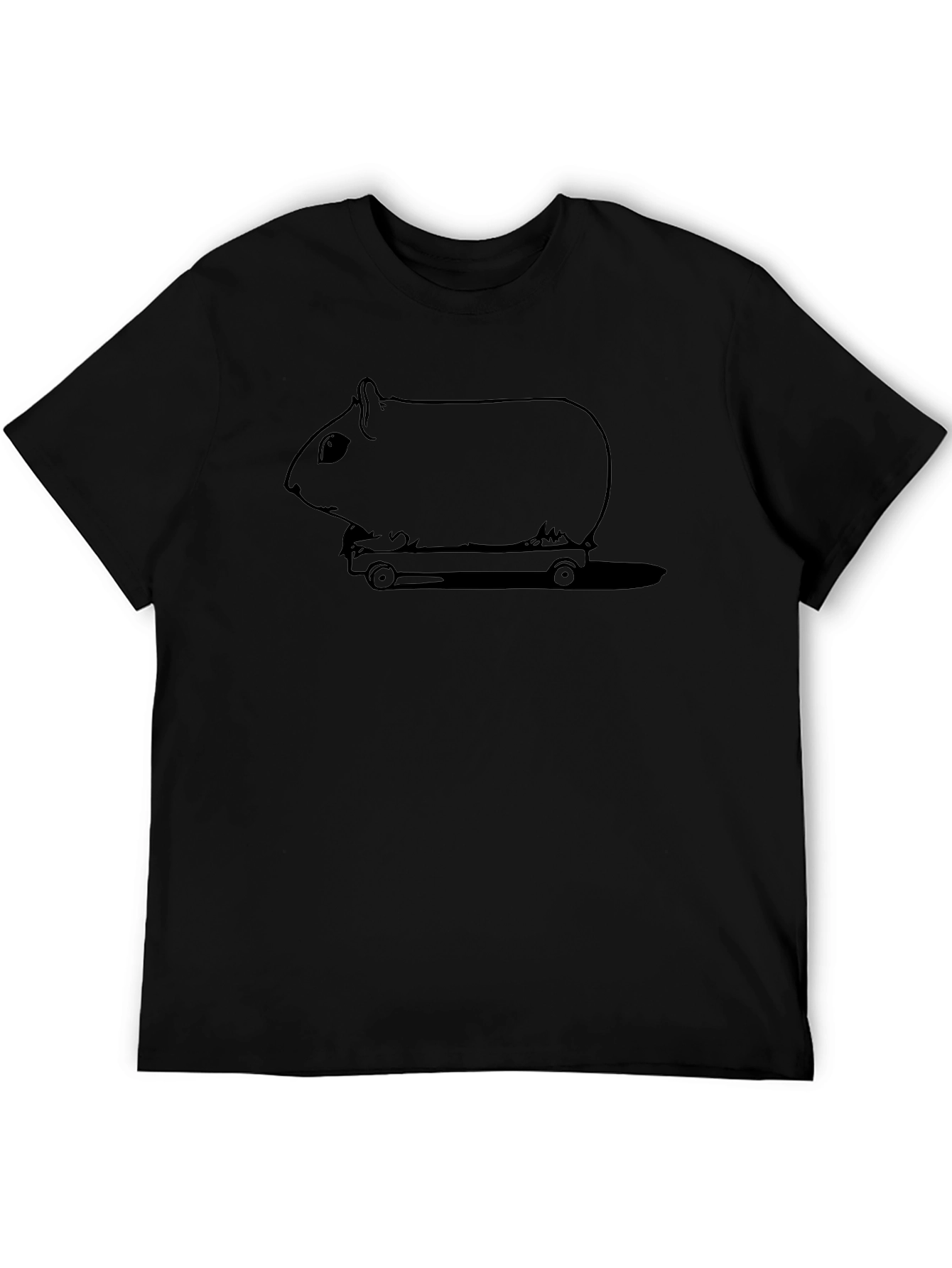 Guinea Pig Skateboard T-Shirt