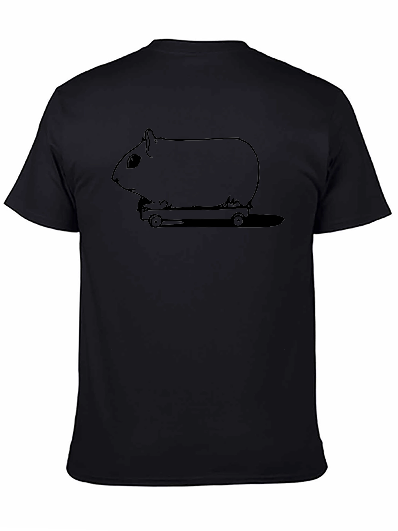 Guinea Pig Skateboard T-Shirt