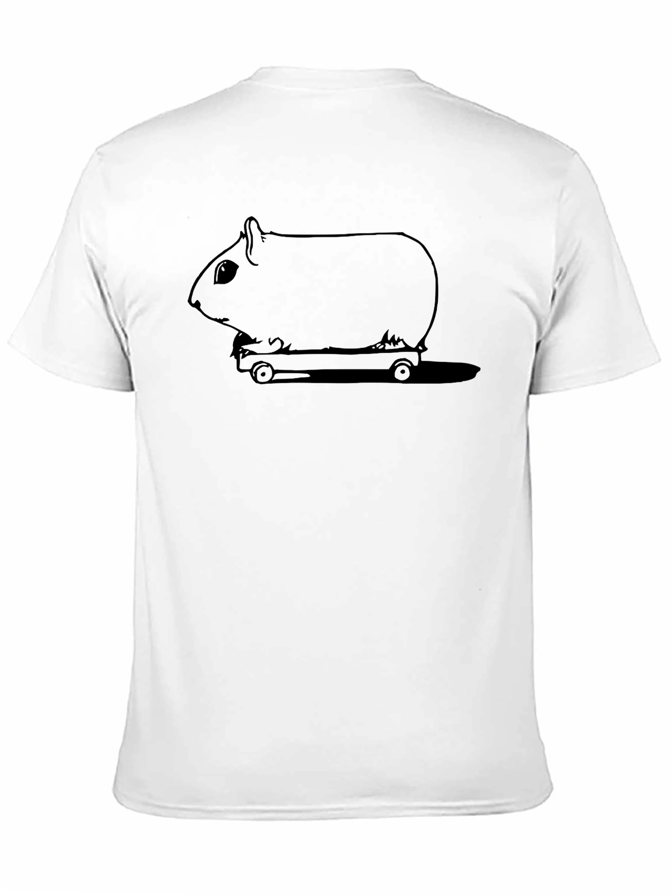 Guinea Pig Skateboard T-Shirt