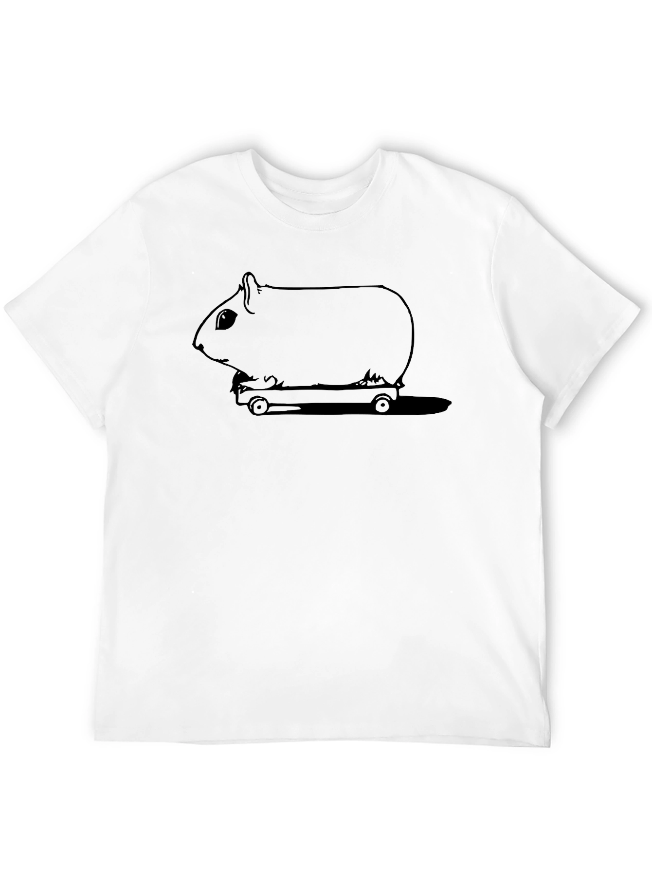 Guinea Pig Skateboard T-Shirt