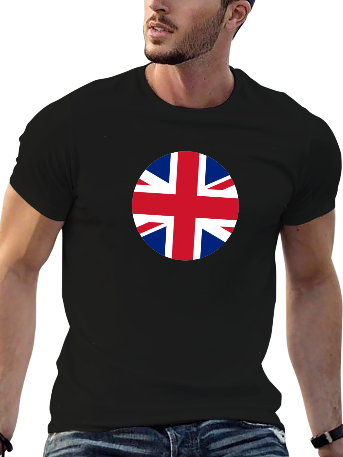 Union Jack Graphic Tee - Classic British Style