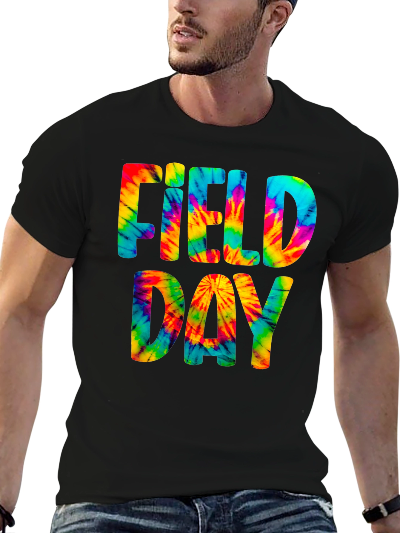 Tie-Dye Field Day Graphic Tee