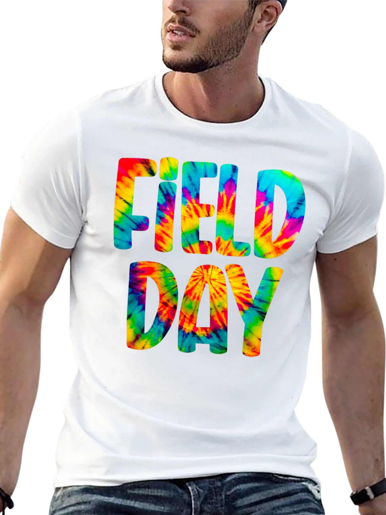 Tie-Dye Field Day Graphic Tee