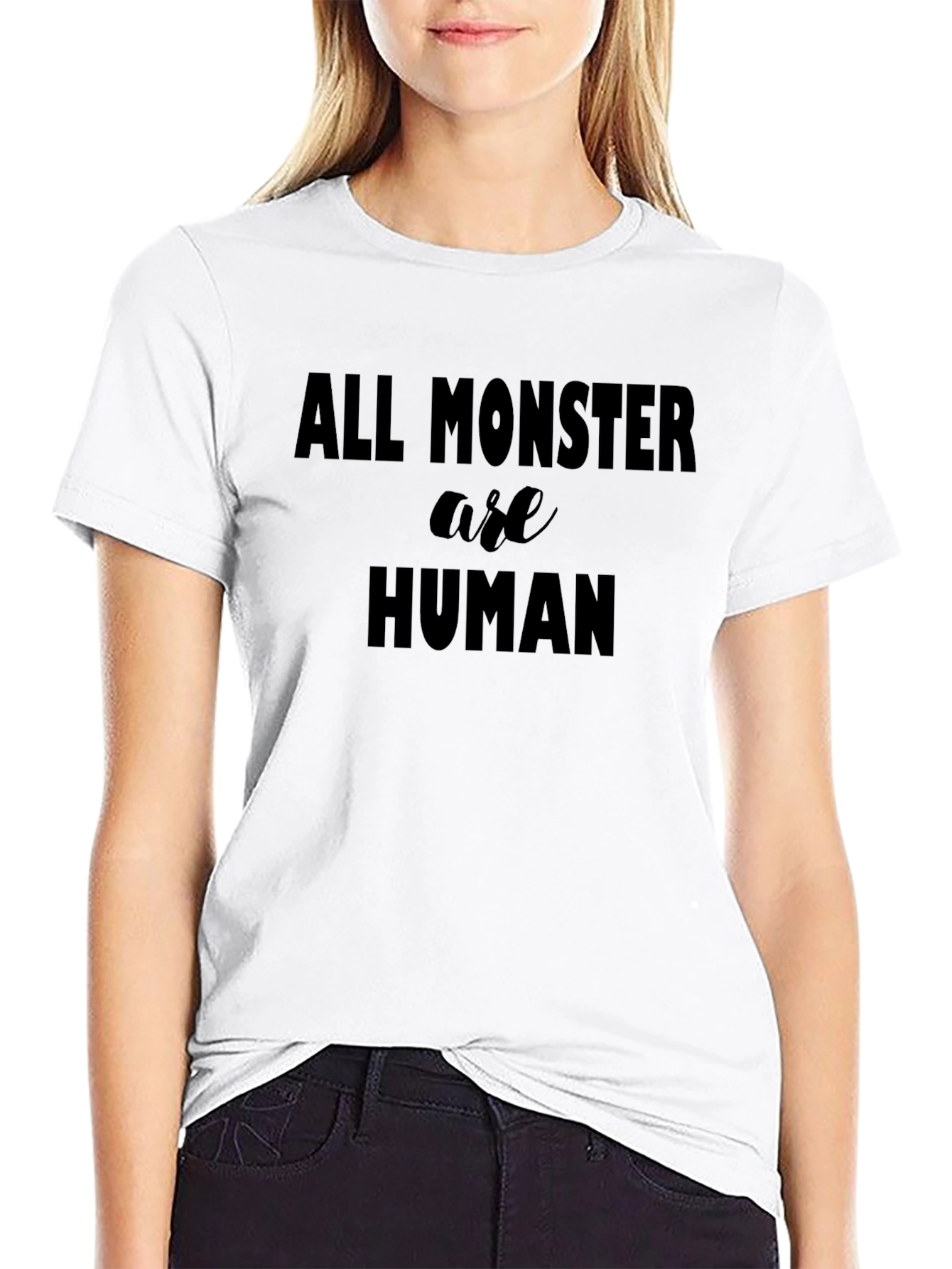 All Monster Are Human Graphic Tee