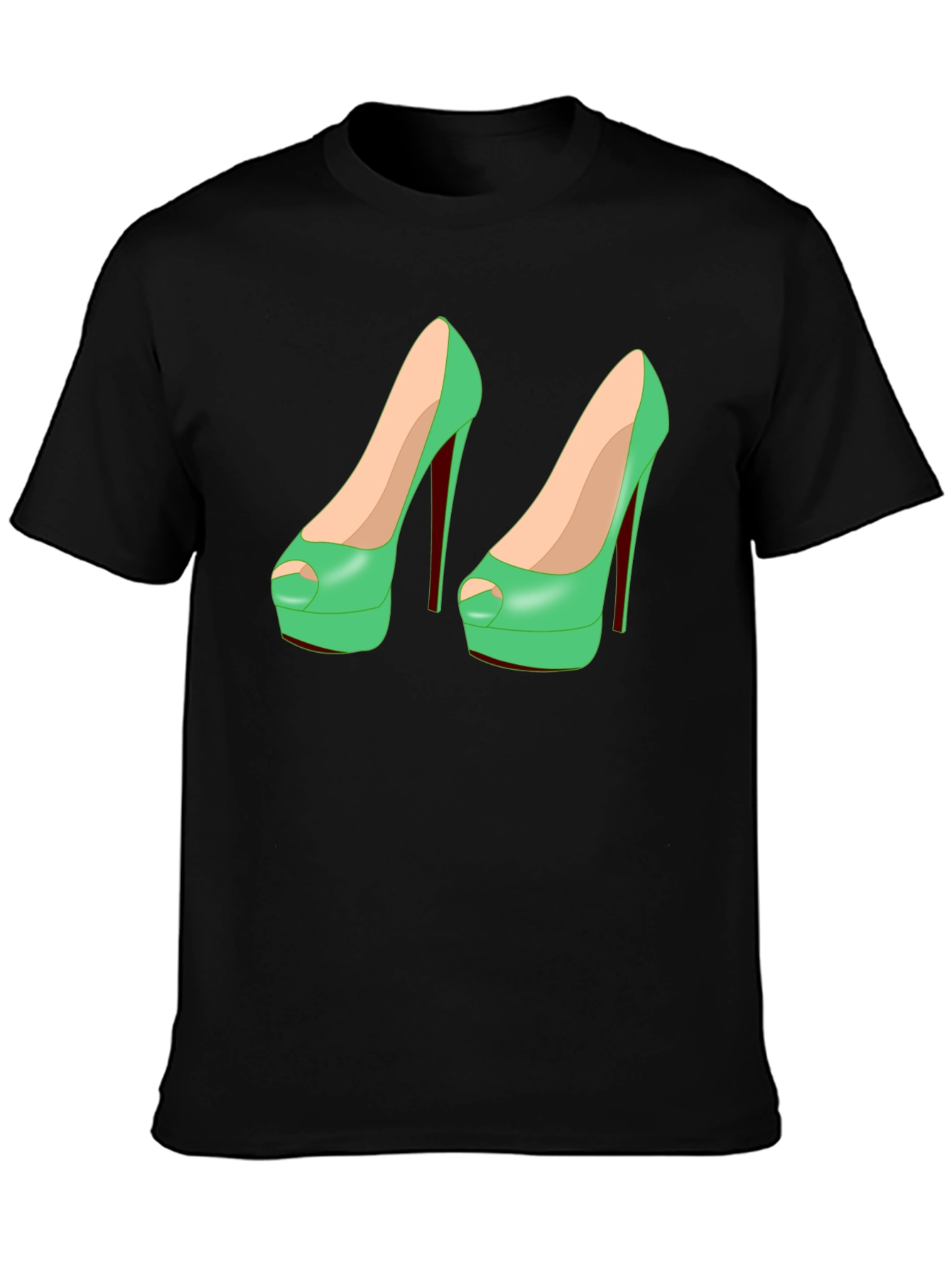 Novelty High Heel Shoe T-Shirt