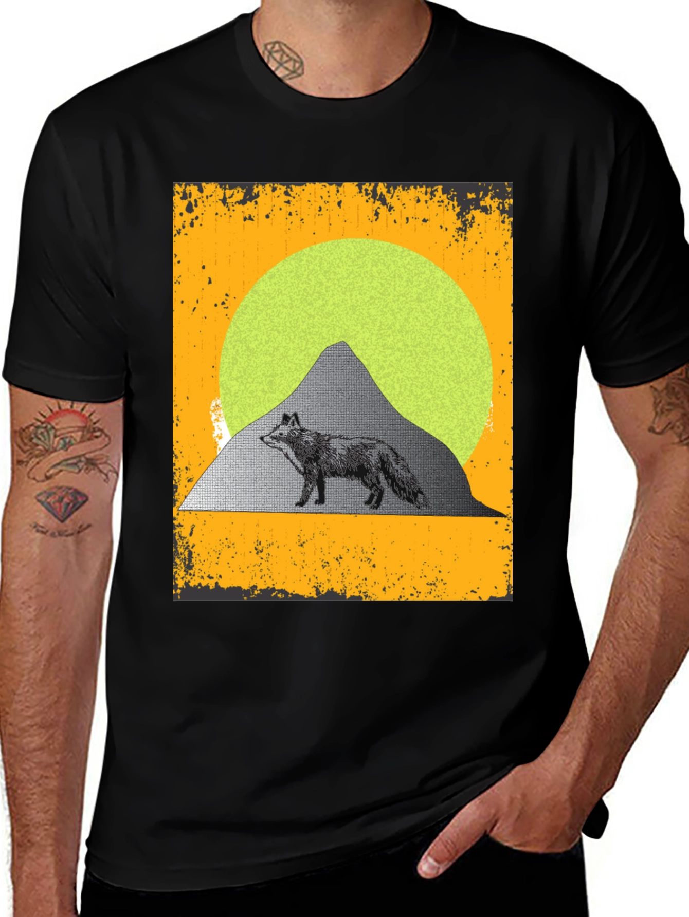 Retro Fox Graphic Tee