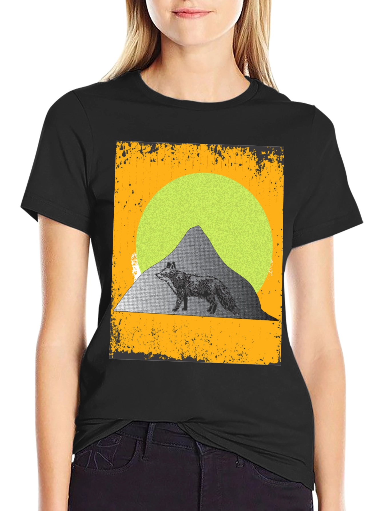 Retro Fox Graphic Tee