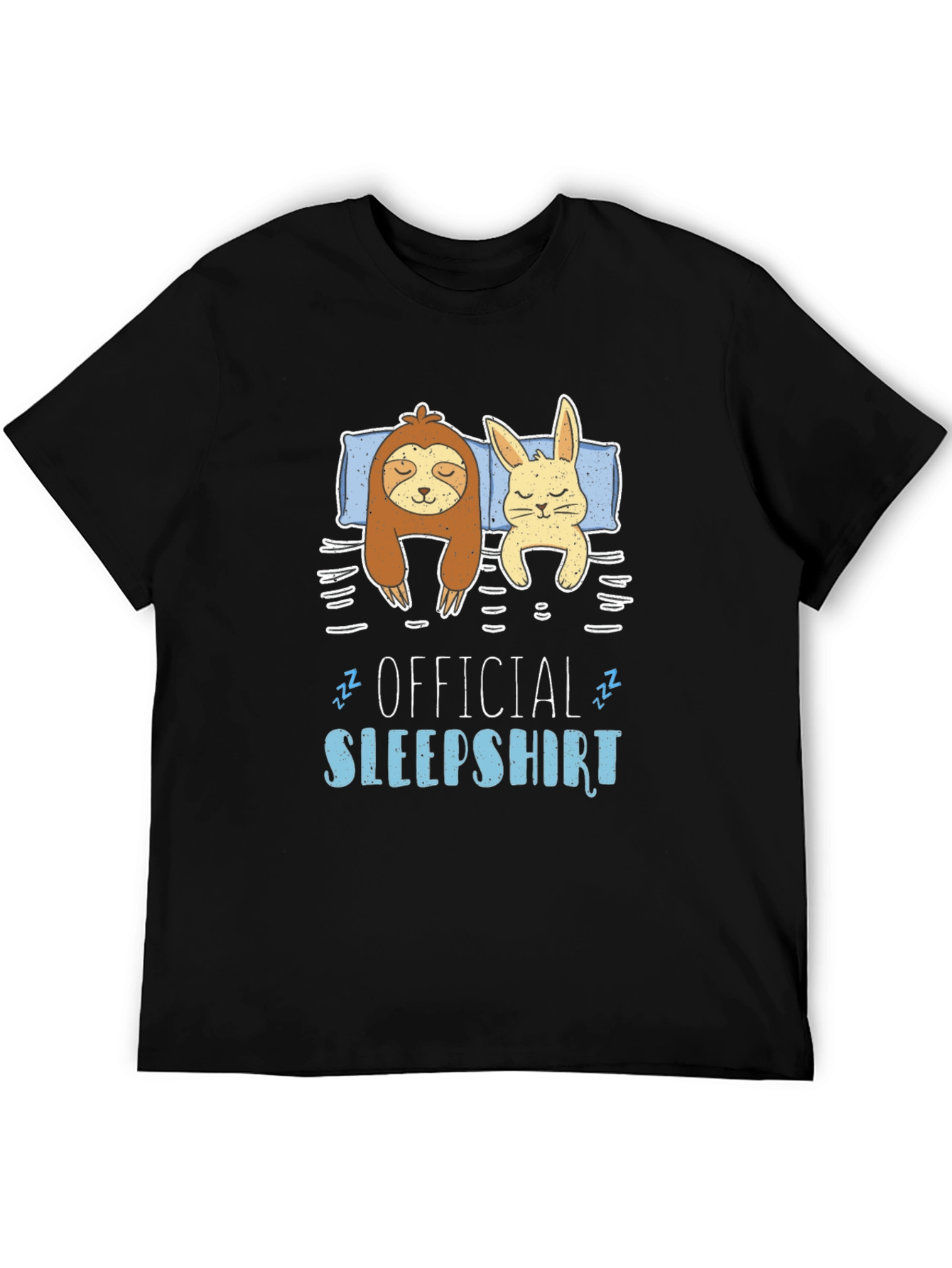 Official Sleepshirt Sloth Bunny T-Shirt