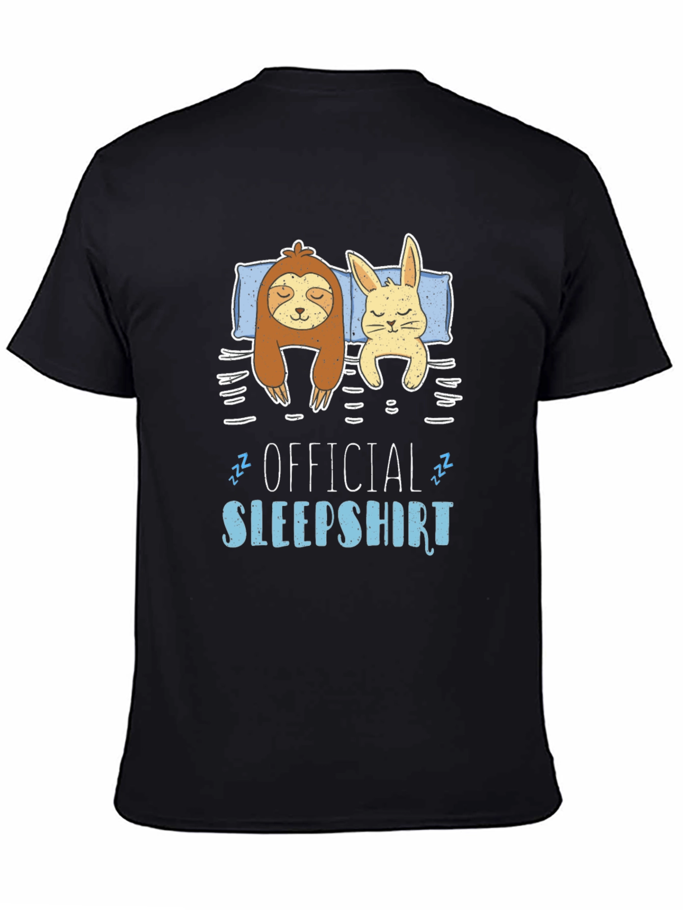 Official Sleepshirt Sloth Bunny T-Shirt
