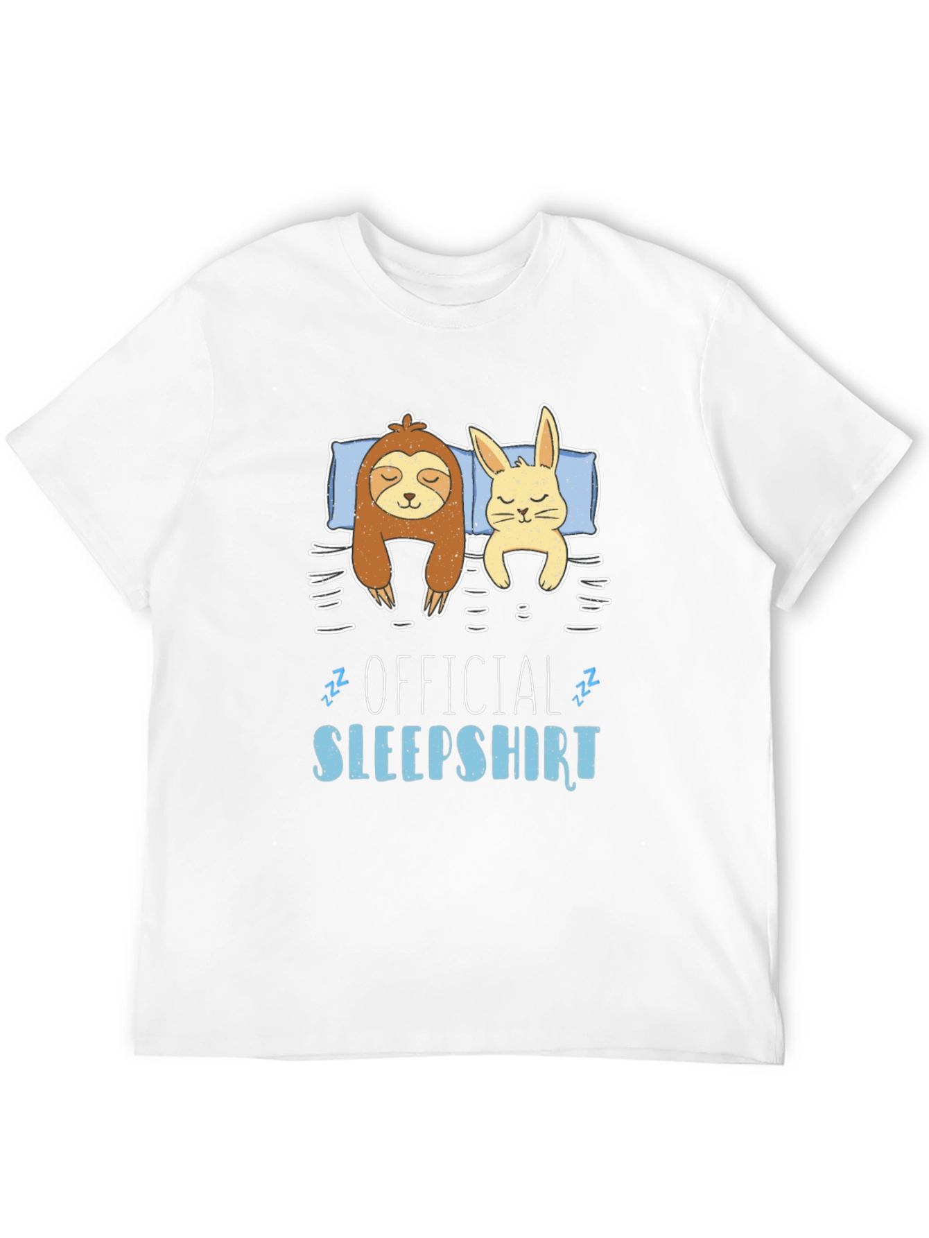 Official Sleepshirt Sloth Bunny T-Shirt