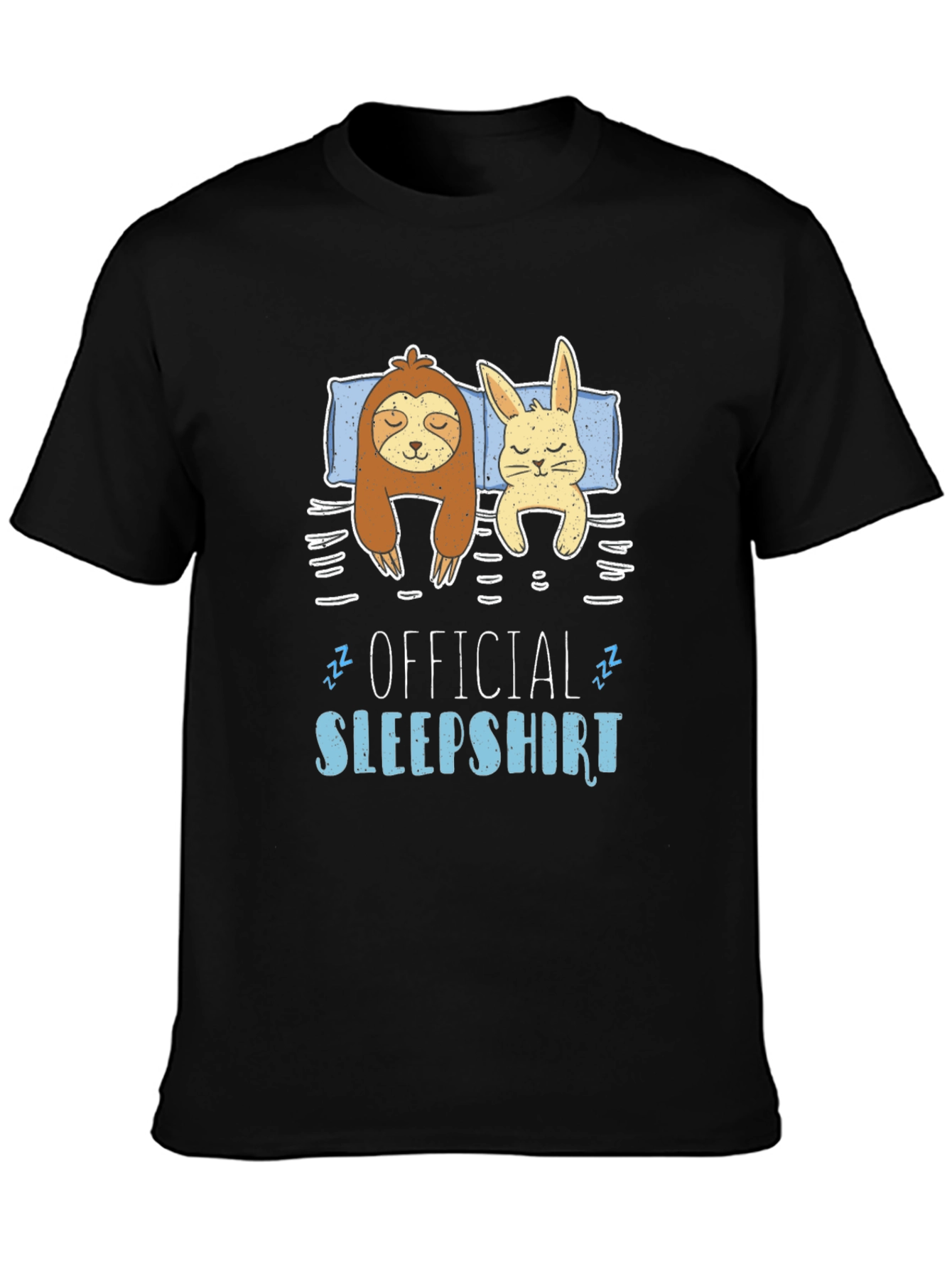 Official Sleepshirt Sloth Bunny T-Shirt