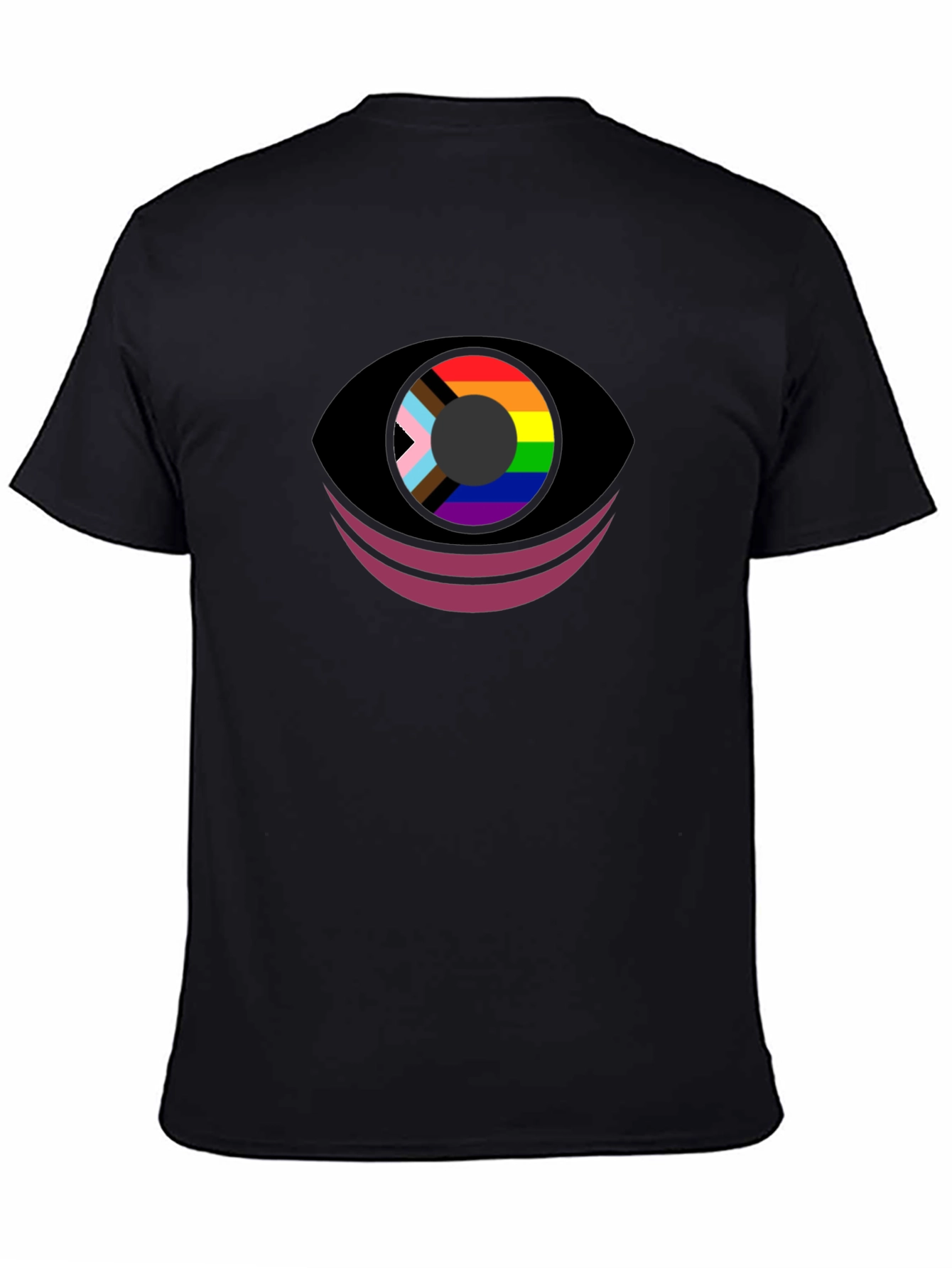 Pride Eye T-Shirt - Black Graphic Tee