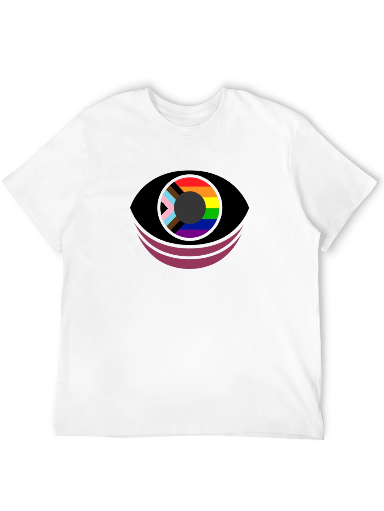 Pride Eye T-Shirt - Black Graphic Tee