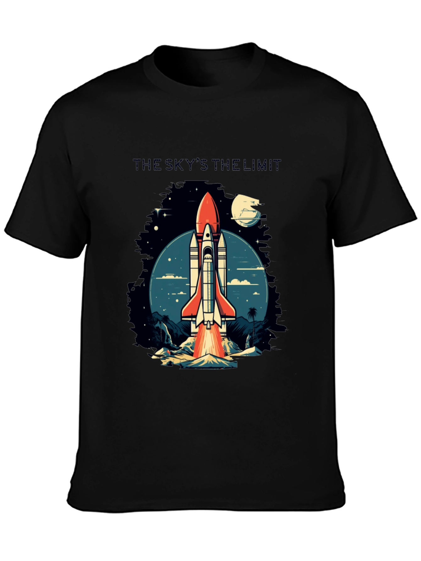 Space Shuttle Graphic T-Shirt