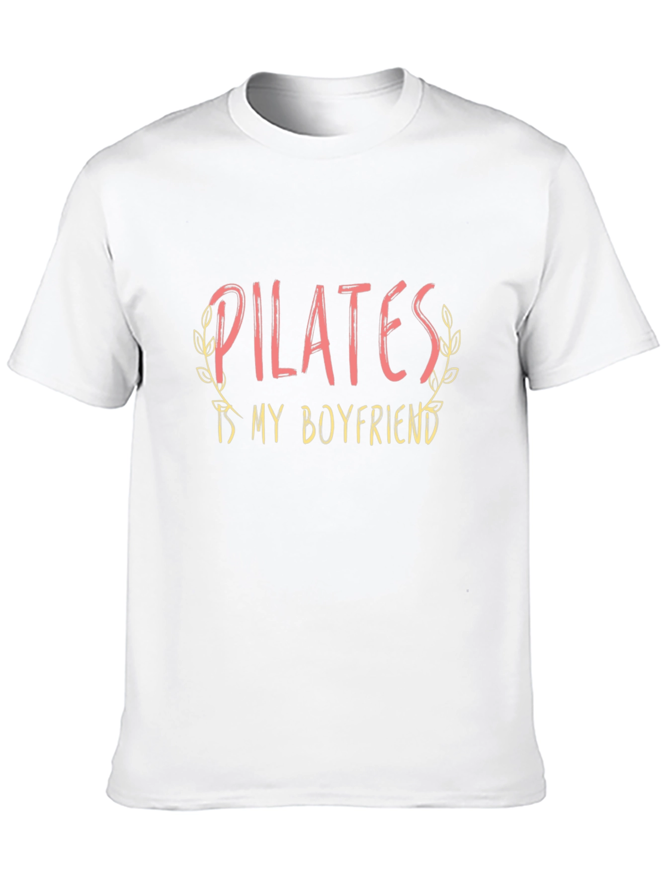 Pilates is My Boyfriend Graphic Tee - Black T-Shirt