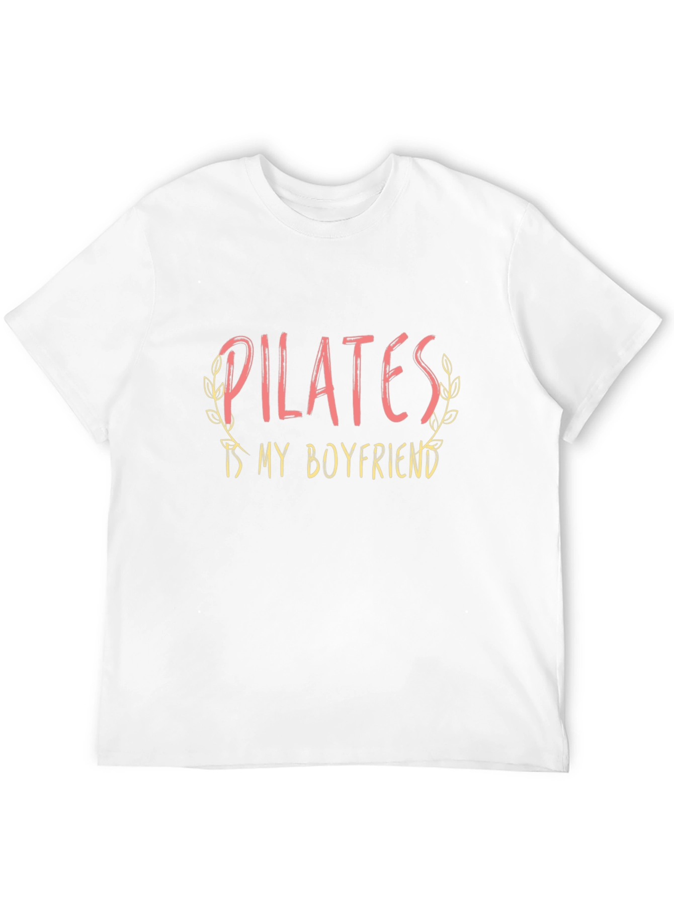 Pilates is My Boyfriend Graphic Tee - Black T-Shirt