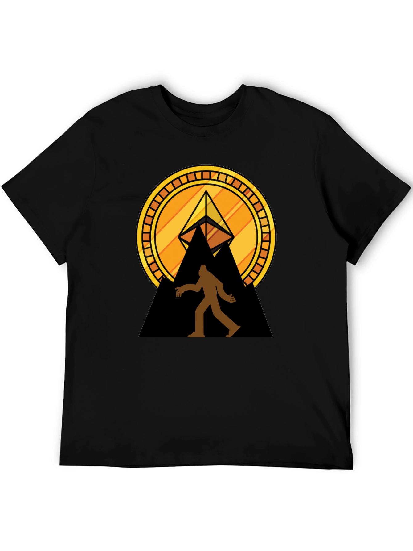 Ethereum Bigfoot T-Shirt - Crypto Enthusiast Tee